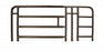 Medline Full Rail for Medline Homecare Beds - 4-Bar Spring-Loaded Adjustable Full-Length Bed Rails - MDS89694N