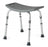 Medline Aluminum Bath Benches without Back - Aluminum Bath Bench without Back, 300 lb. Weight Capacity, Knockdown - MDS89740KD