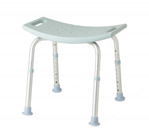 Medline Knockdown Bath Benches with Microban - Knockdown Bath Bench with Microban Treatment, No Back - MDS89740KDMB