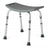 Medline Aluminum Bath Benches without Back - Aluminum Bath Bench without Back, 300 lb. Weight Capacity, Knockdown - MDS89740KD