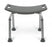 Medline Aluminum Bath Benches without Back - Aluminum Bath Bench without Back, 250 lb. Weight Capacity - MDS89740RW