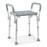 Medline Knockdown Bath Bench with Arms - Knockdown Bath Bench with Arms - MDS89740RWA