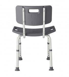 Medline Knockdown Bath Benches with Microban - Knockdown Bath Bench with Back and Microban Treatment - MDS89745KDMBG