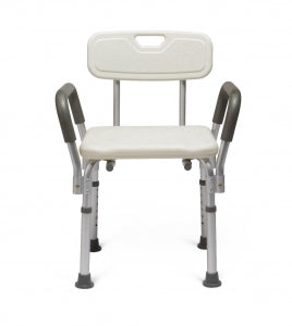 Medline Knockdown Bath Bench with Arms - Knockdown Bath Bench with Arms and Back - MDS89745RAH