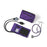 Medline Compli-Mates Dual-Head Stethoscope and Blood Pressure Combo Kits - Dual-Head Stethoscope and Handheld Aneroid Sphygmomanometer Combination Kit, Adult, Purple - MDS9118