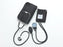 Medline Compli-Mates Dual-Head Stethoscope and Blood Pressure Combo Kits - Dual-Head Stethoscope and Handheld Aneroid Sphygmomanometer Combination Kit, Adult, Black - MDS9120