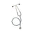 Medline Elite Neonatal Stainless Steel Stethoscope - Elite Neonatal Stainless Steel Stethoscope, Gray - MDS92150