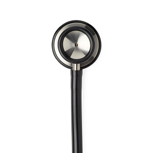 Medline Elite Stainless Steel Stethoscope - Elite Adult Stainless Steel Stethoscope, Black - MDS92260