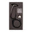 Medline Elite Stainless Steel Stethoscope - Elite Adult Stainless Steel Stethoscope, Black - MDS92260