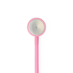 Medline Elite Stainless Steel Stethoscope - Elite Adult Stainless Steel Stethoscope, Pink - MDS92290