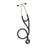 Medline Elite Cardiology Stainless Steel Stethoscope - Elite Cardiology Stainless Steel Stethoscope, Black - MDS92500