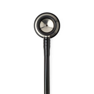 Medline Elite Cardiology Stainless Steel Stethoscope - Elite Cardiology Stainless Steel Stethoscope, Black - MDS92500