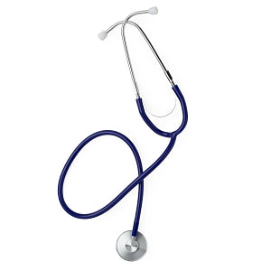 Medline Single-Head Stethoscope - Single-Head Stethoscope, Blue - MDS926103CS