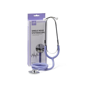 Medline Single-Head Stethoscope - Single-Head Stethoscope, Lavender - MDS926105