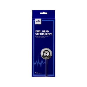 Medline Dual-Head Stethoscopes - Dual-Head Stethoscope, Blue - MDS926203CS