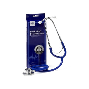 Medline Dual-Head Stethoscopes - Dual-Head Stethoscope, Blue - MDS926203