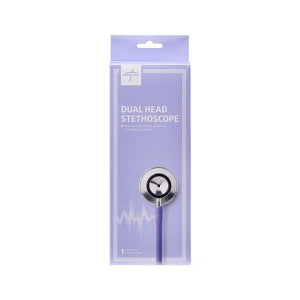 Medline Dual-Head Stethoscopes - Dual-Head Stethoscope, Lavender - MDS926205