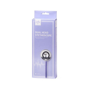 Medline Dual-Head Stethoscopes - Dual-Head Stethoscope, Lavender - MDS926205