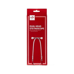 Medline Dual-Head Stethoscopes - Dual-Head Stethoscope, Red - MDS926206CS