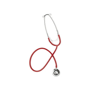 Medline Dual-Head Stethoscopes - Dual-Head Stethoscope, Red - MDS926206