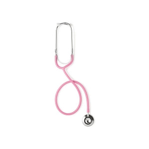 Medline Dual-Head Stethoscopes - Dual-Head Stethoscope, Pink - MDS926209