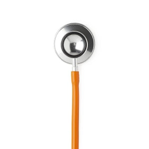 Medline Dual-Head Stethoscopes - Dual-Head Stethoscope, Orange - MDS926210