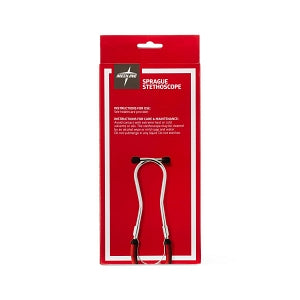 Medline Sprague Rappaport Stethoscopes - Sprague Rappaport Stethoscope, Red - MDS926306CS