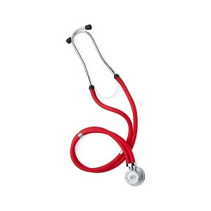 Medline Sprague Rappaport Stethoscopes - Sprague Rappaport Stethoscope, Red - MDS926306CS