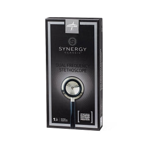 Medline Synergy Dual-Frequency Stethoscopes - Synergy Dual-Frequency Stethoscope, Black - MDS926501