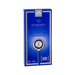 Medline Synergy Dual-Frequency Stethoscopes - Synergy Dual-Frequency Stethoscope, Blue - MDS926502