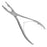 Medline Bane Rongeur Forceps - RONGEUR, BANE, SLIGHTLY CURVED, 7" - MDS9911050