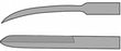 Medline Arthroscopy Knives - KNIFE, ARTHR, BANANA, TRIA HNDL, SMTH, 240MM - MDS9911148