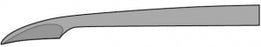 Medline Arthroscopy Knives - KNIFE, ARTHR, SICKLE, TRIANGLE HNDL, 240MM - MDS9911154