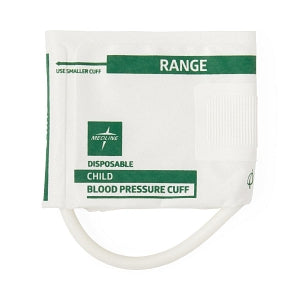 Medline Single-Tube Blood Pressure Cuffs with Male Marquette Connector - Disposable 1-Tube Blood Pressure Cuff with Male Marquette Connector, Child - MDS9911MQML