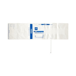 Medline Single-Tube Blood Pressure Cuffs with Male Marquette Connector - Disposable 1-Tube Blood Pressure Cuff with Male Marquette Connector, Thigh - MDS9915MQML