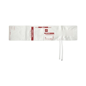 Medline Double-Tube Blood Pressure Cuffs with M / F Marquette Connector - Disposable 2-Tube Blood Pressure Cuff with Male / Female Marquette Connector, Adult Long - MDS9923MQMFL