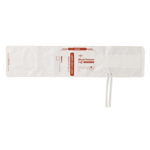 Medline Double Tube Blood Pressure Cuffs with Male Luer Connector - Disposable Double-Tube Blood Pressure Cuff with Male Luer Connector, Large Adult Long - MDS9924MLL