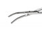 Medline Zeppelin Curved Clamps - Zeppelin Angled Hysterectomy Clamp, Slight Curve, 14" - MDS9930535