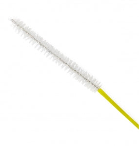 Medline Steamable Flexible Single-End Wire Brushes - BRUSH, FLEX, SGLE-END, 12.8'', STEAM, YLW - MDSBR40002B