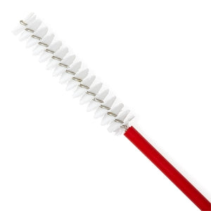 Medline Steamable Rigid Single-End Wire Brushes - BRUSH, RIGID, SGLE-END, 13.8'', RED - MDSBR50008B