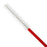 Medline Steamable Rigid Single-End Wire Brushes - BRUSH, RIGID, SGLE-END, 13.8'', RED - MDSBR50008B