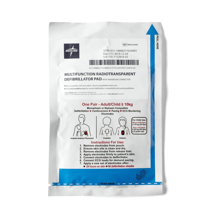 Medline Defibrillator Pads