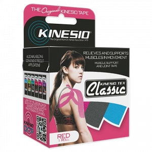 Kinesio Kinesio Tex Classic Tapes - Kinesio Tex Classic Tape, 2" x 4.37 yd., Red - CKT85024