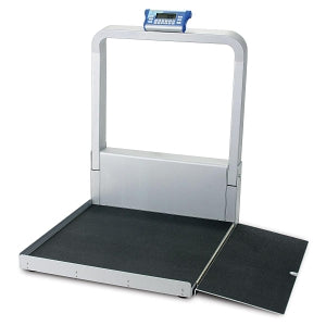 Doran Portable Wheelchair Scales - Wheelchair Scale with Handrail and Ramp, 1, 000 lb. (450 kg) Capacity - DS9100