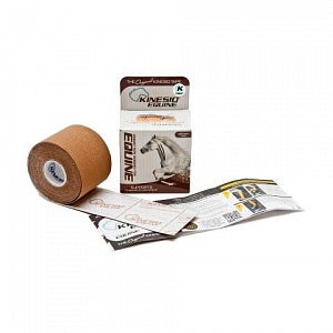 Kinesio Kinesio Equine Tape - Equine Kinesio Tape, 2" x 5.4 yd., Brown - EKT18024