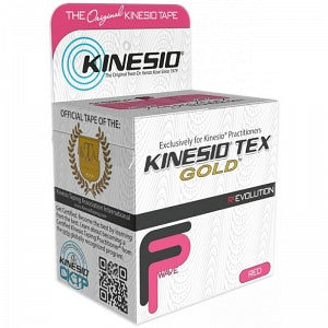 Kinesio Kinesio Tex Gold FP Tape - Kinesio Tex Gold FP Tape, 2" x 5.4 yd., Red - GKT35024