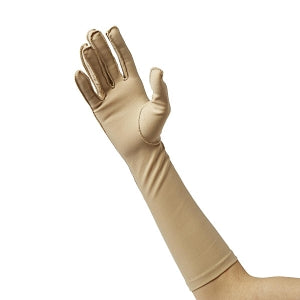 Safariland LLC Forearm-Length Full-Finger Edema Glove - GLOVE, EDEMA, 14" FOREARM, TAN, RT - 1011064