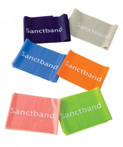 Sanctuary Health Exercise Bands - DBD-EXERCISE BAND, PEACH, 180 INDV BANDS, L - SHXR180