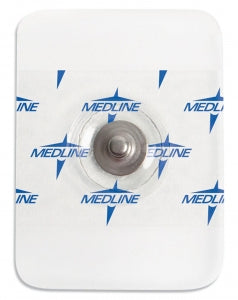 Medline MedGel General Monitoring Tape Electrode - ECG General Monitoring Clear Tape Electrodes, 3/Pack - MDSM611403