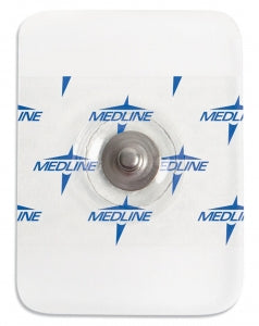 Medline MedGel General Monitoring Tape Electrode - ECG General Monitoring Clear Tape Electrodes, 5/Pack - MDSM611405